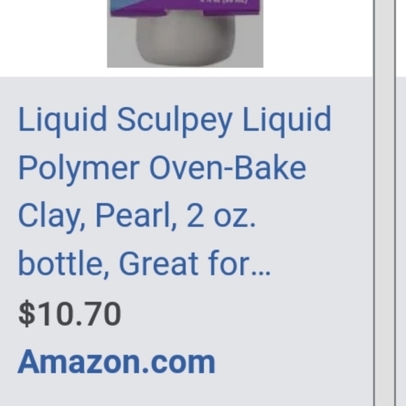 LOT OF 10! SCULPEY polymer liquid bakeable medium PEARL 2oz bottles! - Picture 6 of 6